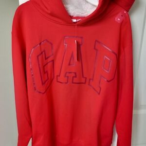 GAP Vibrant Red Pullover Hoodie